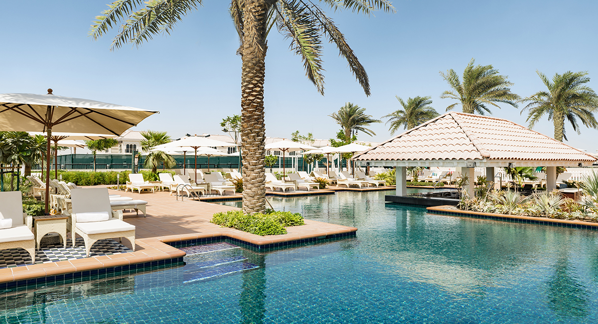 Main pool and bar